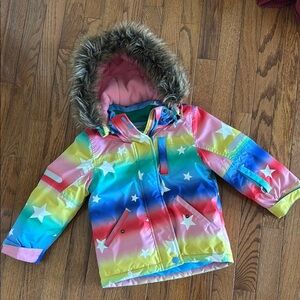 Boden Multicolor Star Kids Jacket